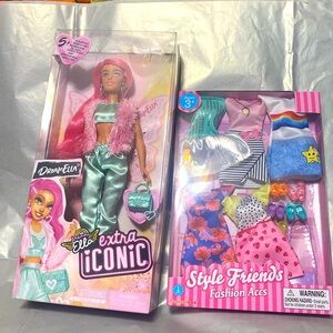 Dream Ella extra iconic 12” fashion doll and Style Friends fashion accessories